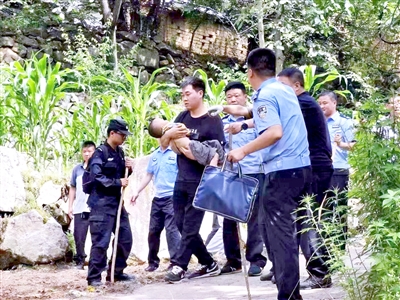 丹凤2岁男童走失6天后被找回